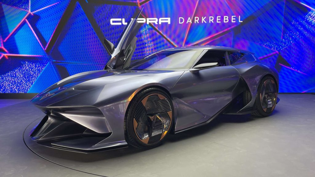 Cupra DarkRebel Concept remains aspirational halo vehicle